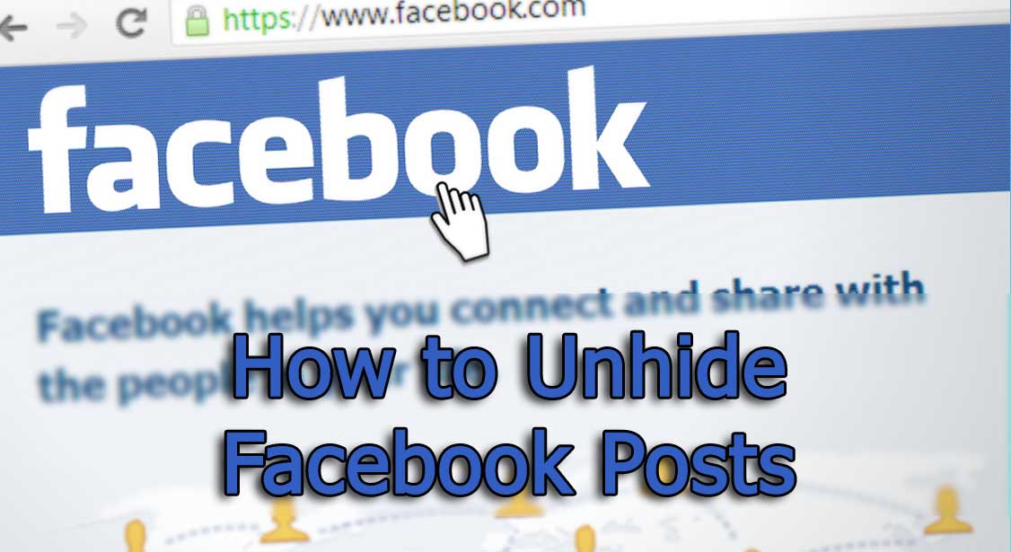 How to Unhide Facebook Posts