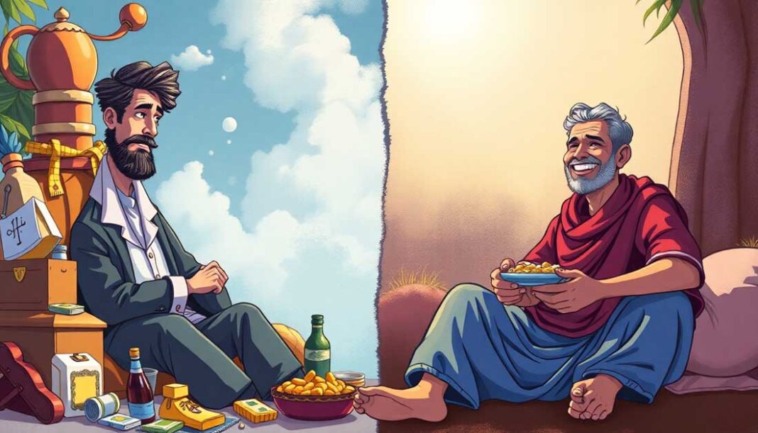 स्वयं की किसी और के साथ तुलना न करें -संतोष ही असली सुख है