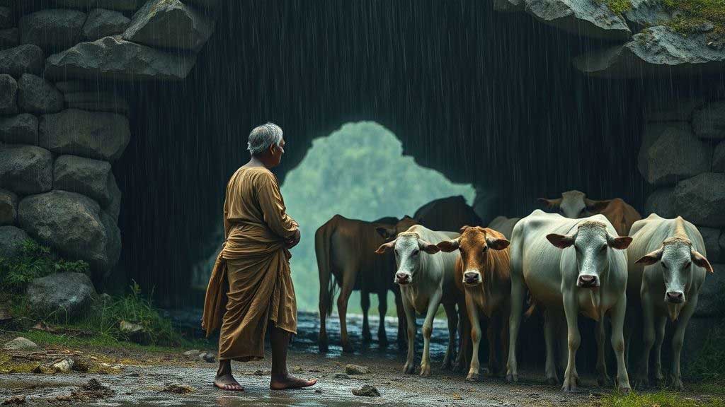 शिक्षाप्रद कहानी – लालची ग्वाले की कथा | Shikshaprad Kahani