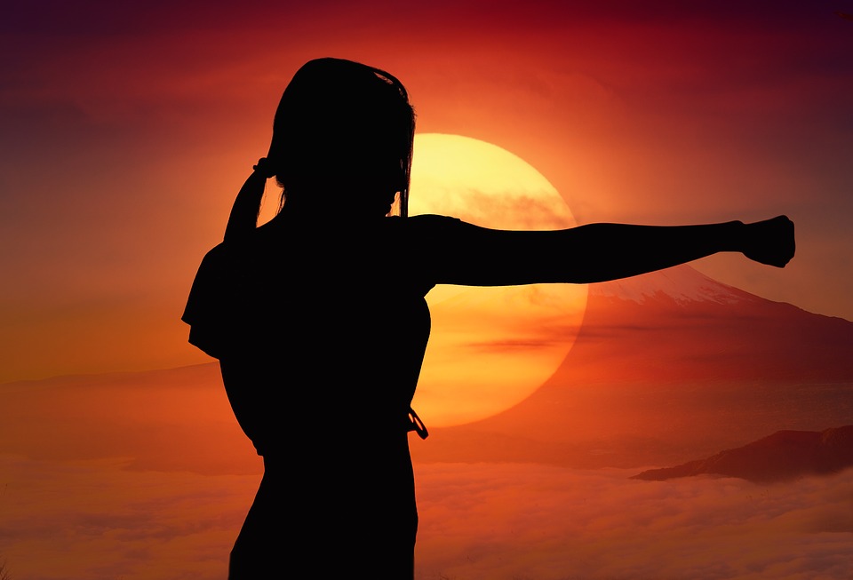 self defence of woman