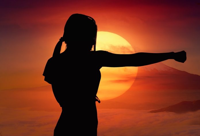self defence of woman