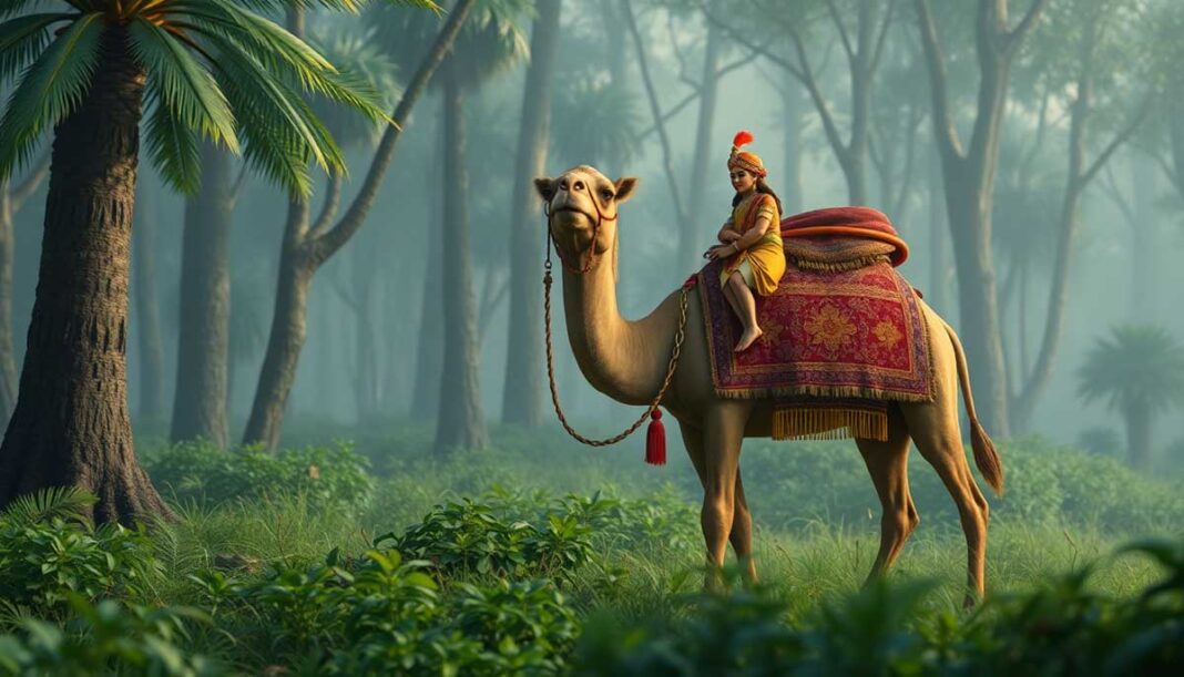 ऊंट और तेनाली रमन की चतुराई भरी कहानी – बच्चों के लिए प्रेरक कहानी