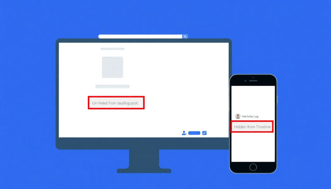 How to Unhide Facebook Posts फेसबुक पोस्ट को अनहाइड कैसे करें