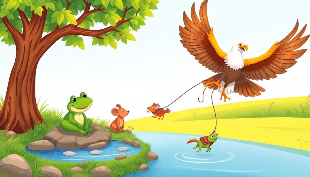 चूहा और मेंढक की दोस्ती – बच्चों की नैतिक कहानी