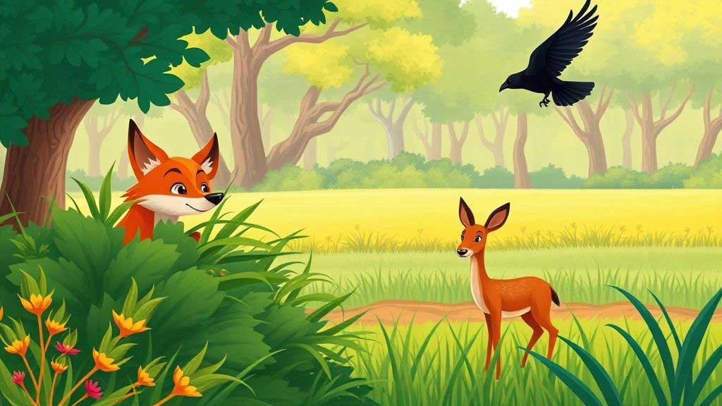 लालची लोमड़ी | Hindi Kahaniyan For Kids | Moral Story in Hindi