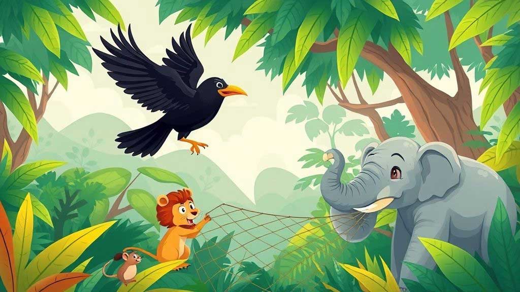 समझदार कौआ | Kids Story in Hindi | एक शिक्षाप्रद और मजेदार कहानी