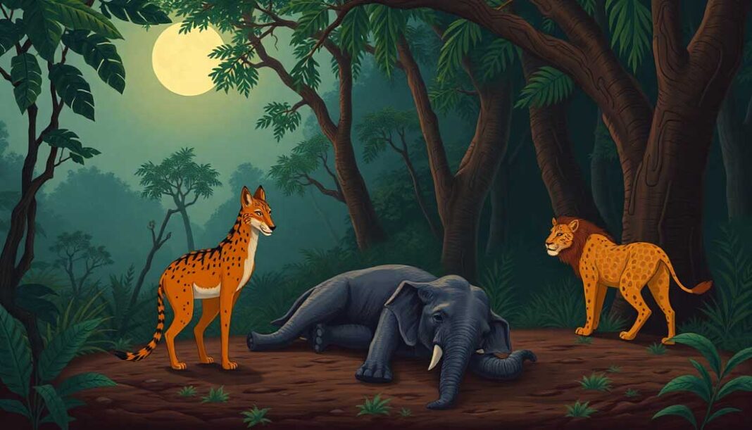 चतुर सियार - पंचतंत्र की कहानी