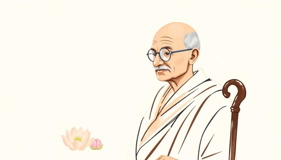 महात्मा गांधी पर सरल हिंदी में निबंध | Essay on Mahatma Gandhi in Hindi